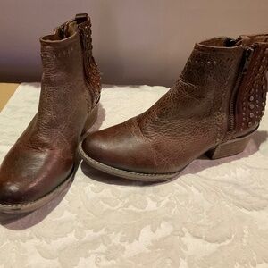 Circle G by Corral Leather Boots EUC Size 8.5